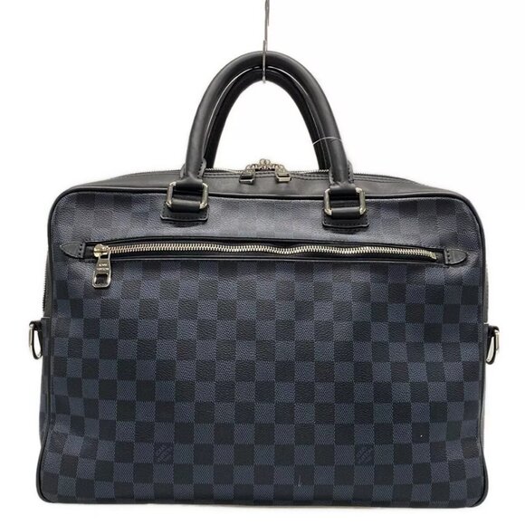 100% Authentic LOUIS VUITTON Porte Documents Business Damier Cobalt 2892-102324 - Picture 1 of 14